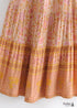 Boho Skirts in Crimson Fire Pink For Women